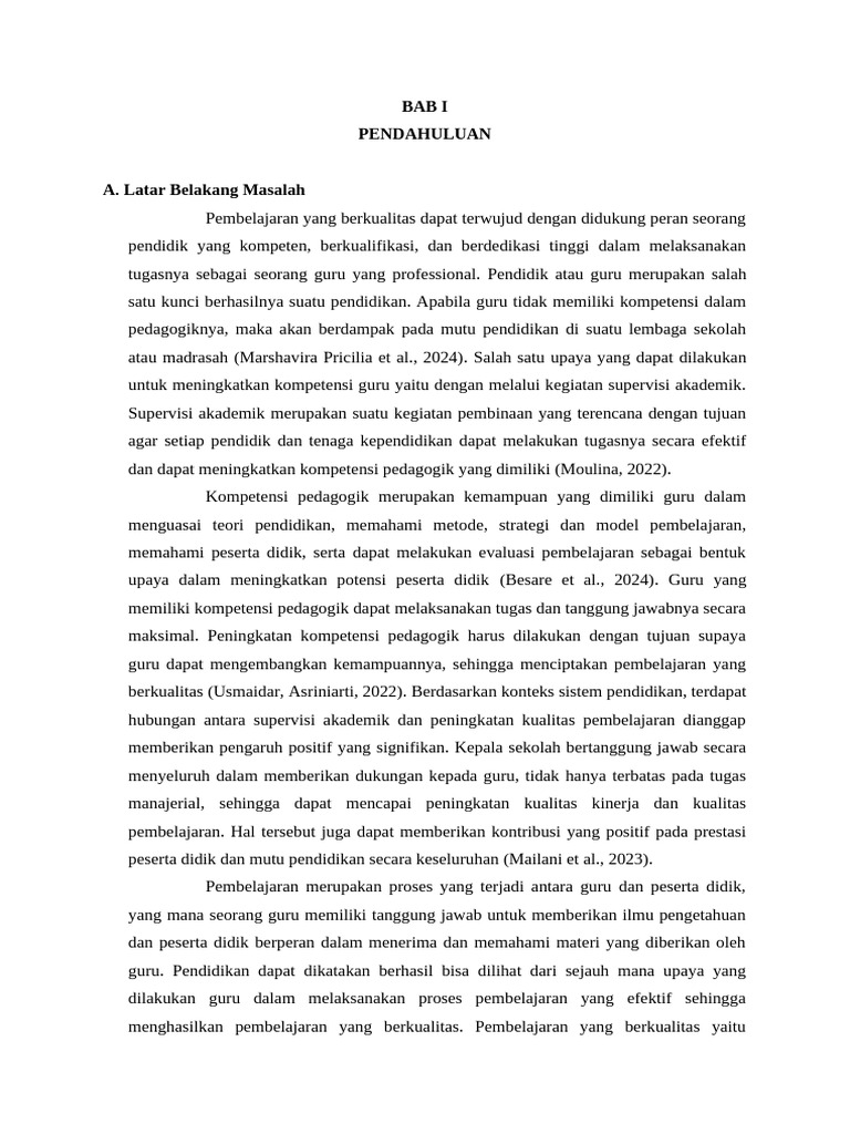 Pendahuluan Tesis PDF Pendahuluan Tesis PDF