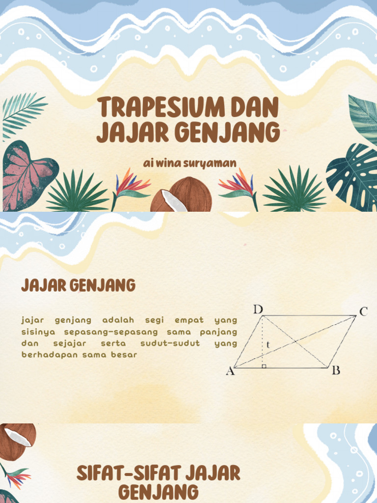 Jajar Genjang Dan Trapesium PDF Jajar Genjang Dan Trapesium PDF