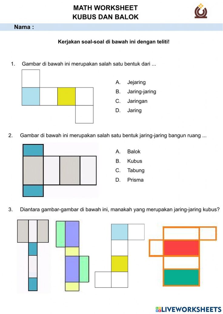 7 Rahasia Cepat Pahami Contoh Soal Jaring Jaring Balok dan Kubus Kelas 4 SD Terbukti Jitu