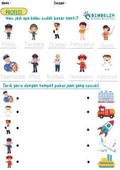 Occupation online exercise for Primary 3 in 2025 English lessons for