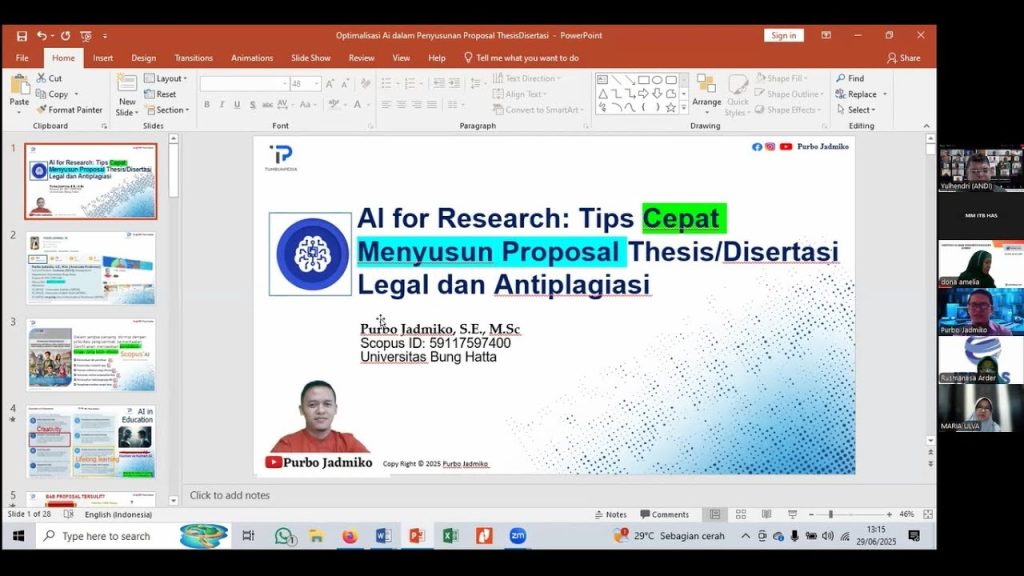 membuat proposal tesis dengan ai
