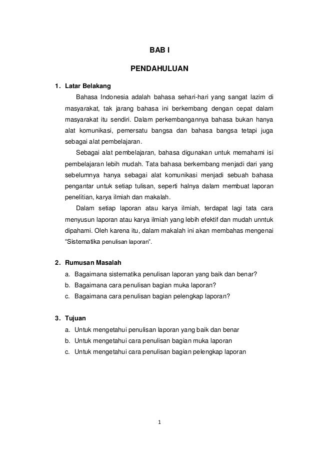 Inilah 7 Bagaimana Cara Membuat Laporan Yang Baik Dan Benar Paling