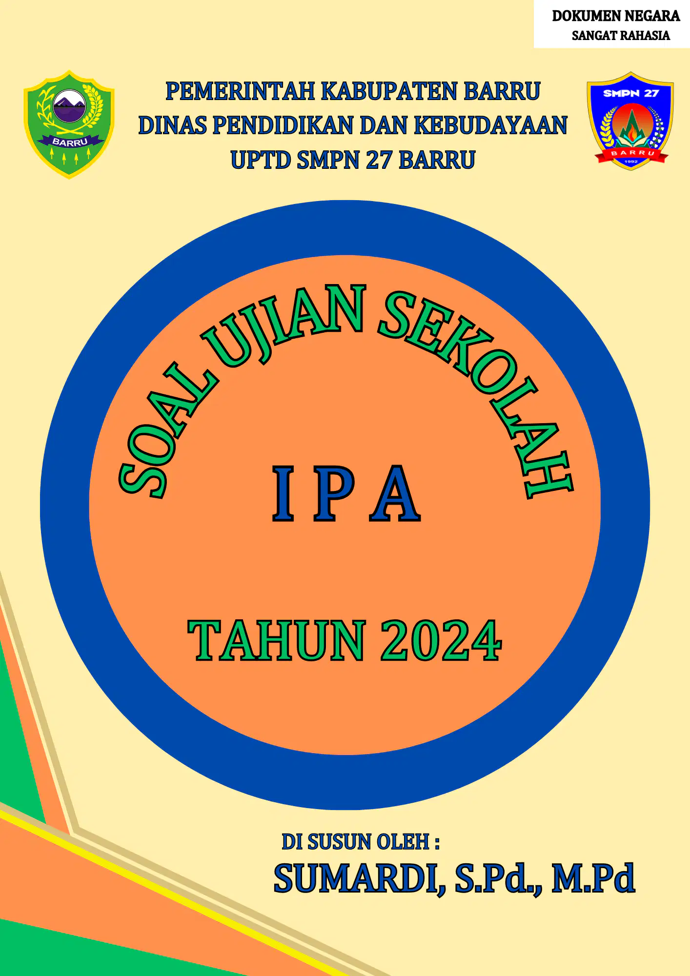 UJIAN SEKOLAH SMP Quiz