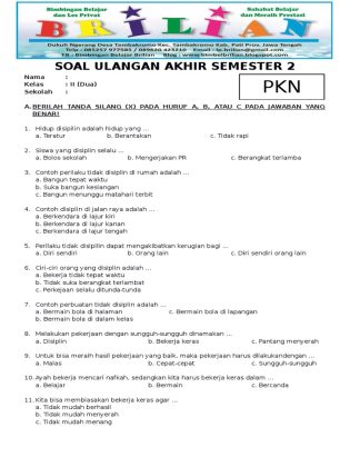 5 Fakta Mengejutkan Soal Ulangan PKN Kelas 2 yang Selama Ini Salah Dipahami
