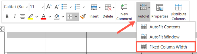 Cara Mengubah Ukuran Tabel Secara Otomatis di Microsoft Word