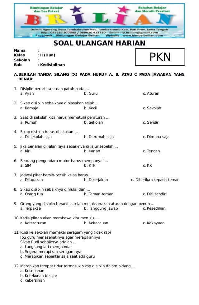 Ternyata Latihan Soal PKN Kelas 2 Semester 2 Ini Kunci Nilai Sumatif 2026