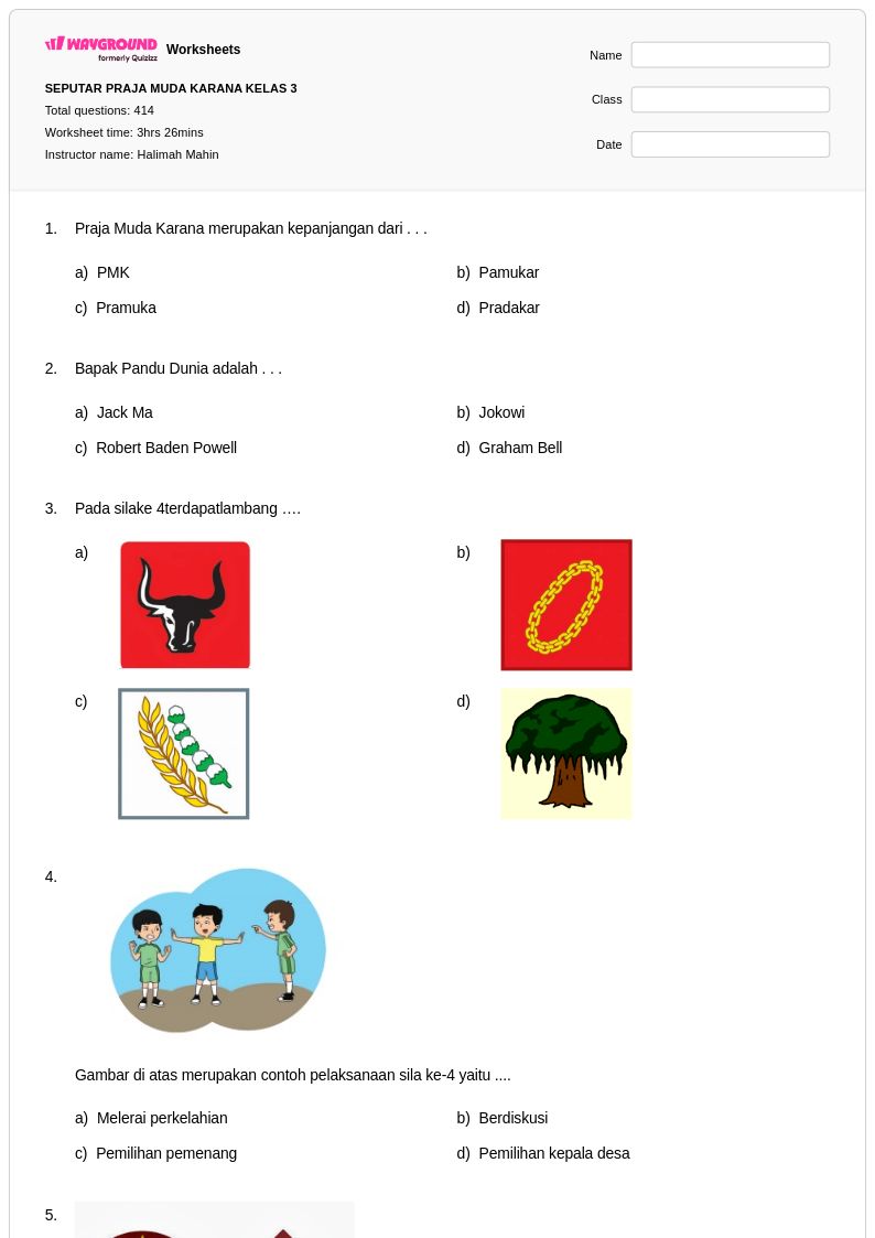 7 Rahasia Latihan Soal Tema Praja Muda Karana Bahasa Indonesia Kelas 3 yang Wajib Tahu
