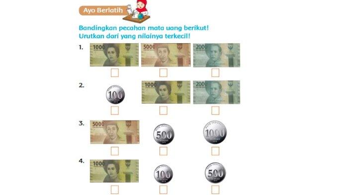 Akhirnya Menguasai Contoh Soal Uang Kelas 2 Tema 3 Subtema 1 yang Pernah Diajarkan Guru