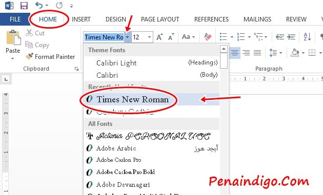 40 Ukuran Font Untuk Makalah Update 40 Ukuran Font Untuk Makalah Update