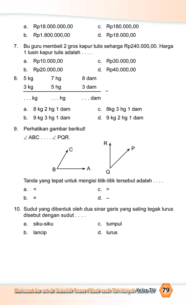 Latihan soal pengukuran sudut waktu panjang dan berat kelas 4: 7 trik menguasai jam analog