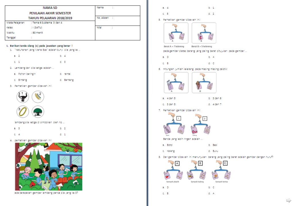 Terbukti! 5 Latihan Soal Tematik Kelas 1 Tema 3 2026 yang Bikin Anak Cepat Paham