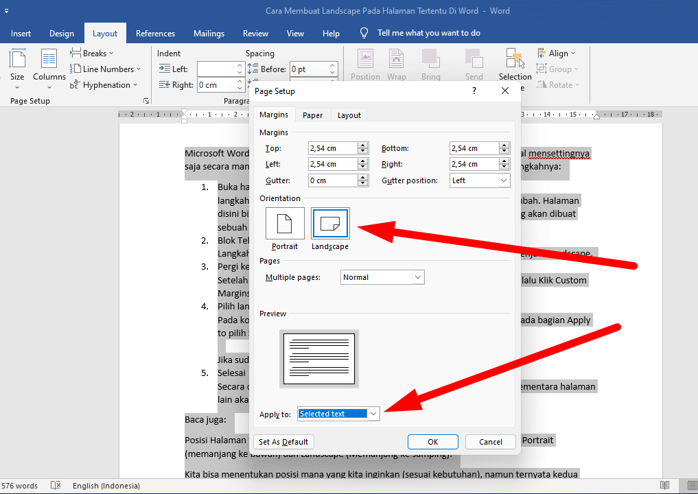 Ternyata Ini Cara Ubah Ukuran Kertas di Word Jadi Landscape untuk Ide Sudut Santai di Balkon Rumah