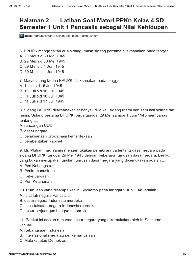 7 Contoh soal pkn kelas 4 tentang persatuan dan kesatuan yang wajib tahu untuk belajar 7 Contoh soal pkn kelas 4 tentang persatuan dan kesatuan yang wajib tahu untuk belajar