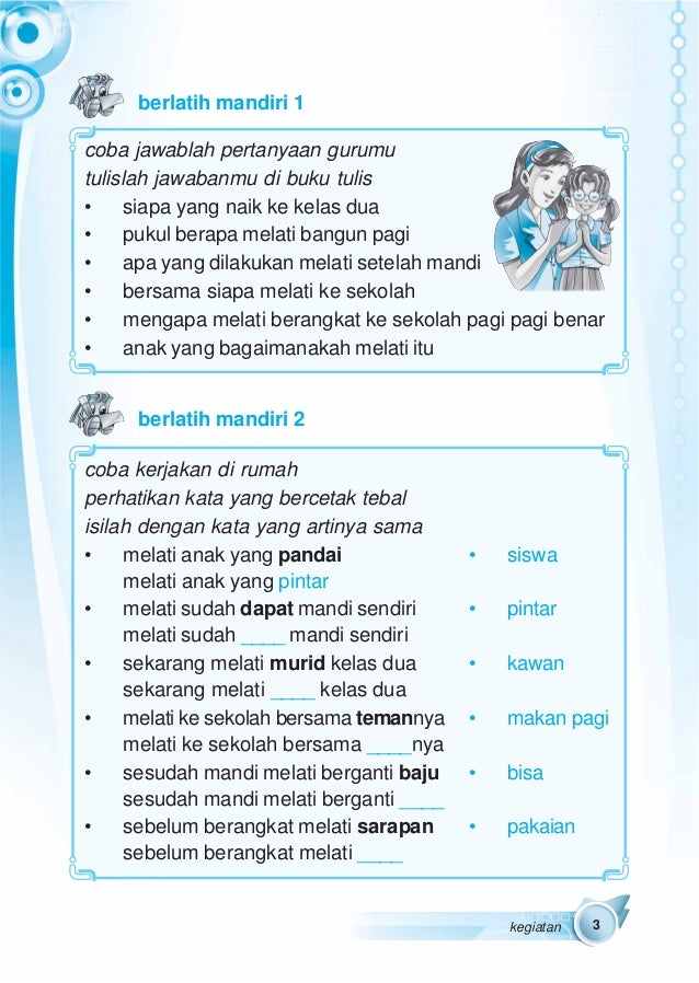 Wajib Tahu Kunci Jawaban Soal Bahasa Indonesia Kelas 2 Semester 1 Mendeskripsikan Puisi